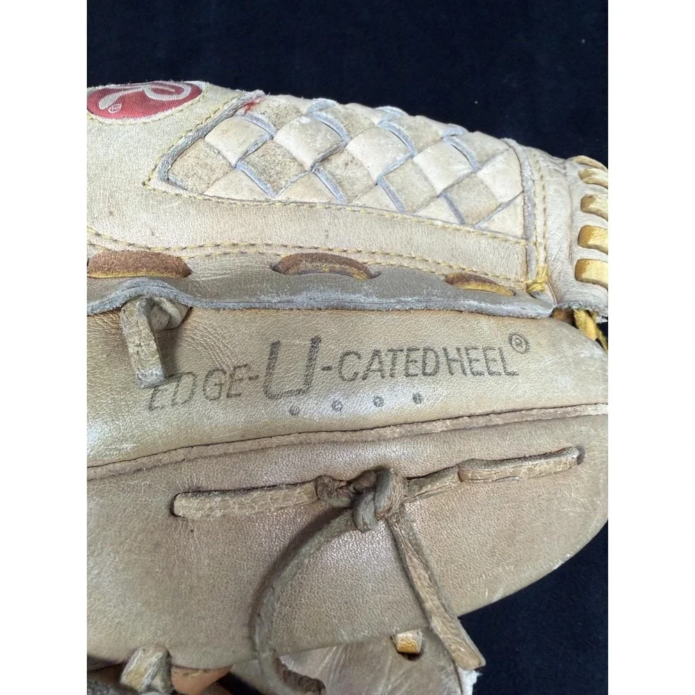 Nolan Ryan Baseball Glove Rawlings RBG34 Fastback & Ed-U-Cated RHT Deep Well Pkt